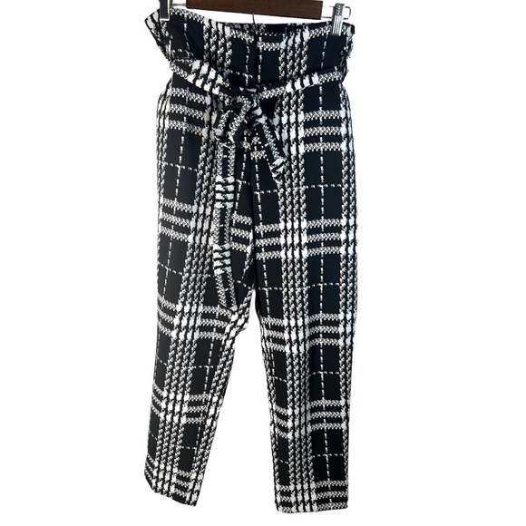7th Avenue Pants - 7th Avenue New York Company Womens Dress Pants Size 14 Plaid Black & White